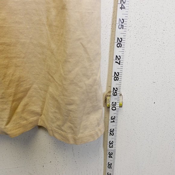 Urban Outfitters Dress Womens 6 Small Beige Mini Slip Stretch Cami Summer Beach - Picture 6 of 9